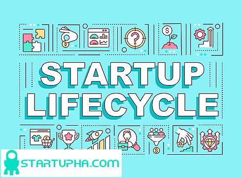 چرخه عمر استارتاپ