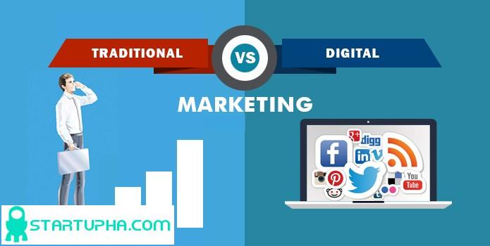 بازاریابی دیجیتال یا بازاریابی سنتی