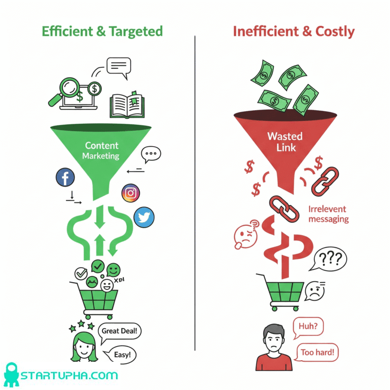 کاهش هزینه جذب مشتری