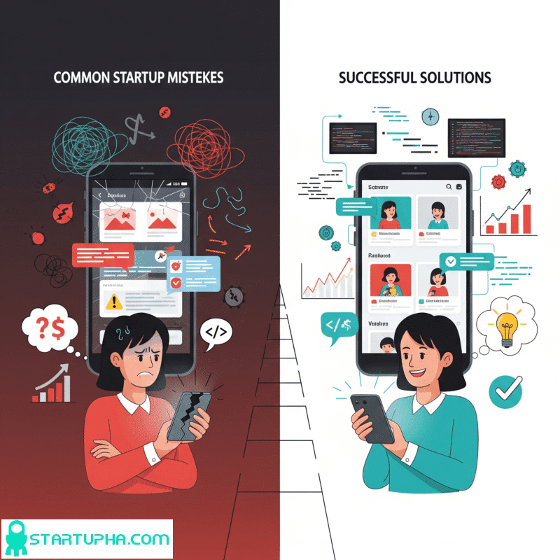 اشتباهات رایج راهاندازی استارتاپ و راهحل آنها