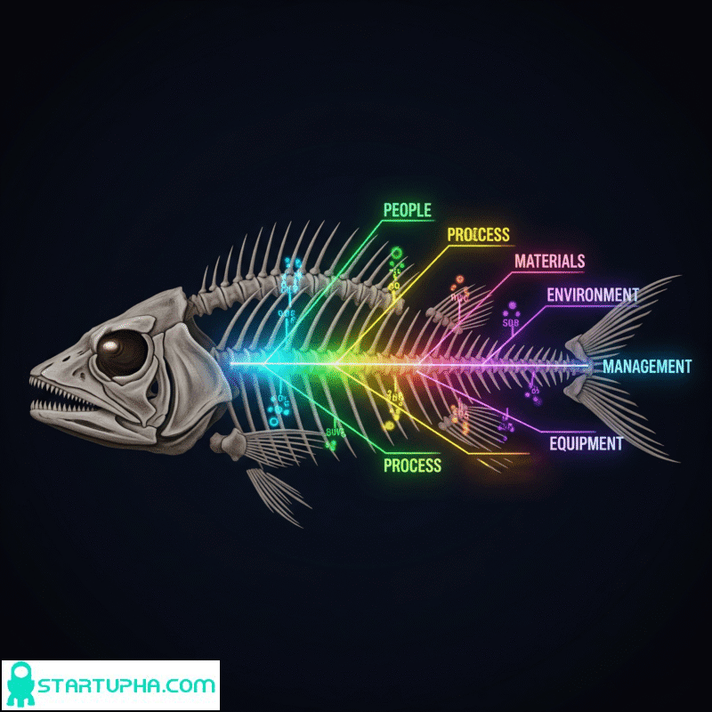 تکنیک نمودار استخوان ماهی (Fishbone Diagram)
