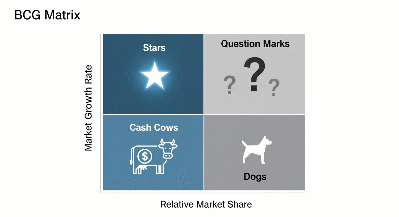 ماتریس بوستون (BCG Matrix)