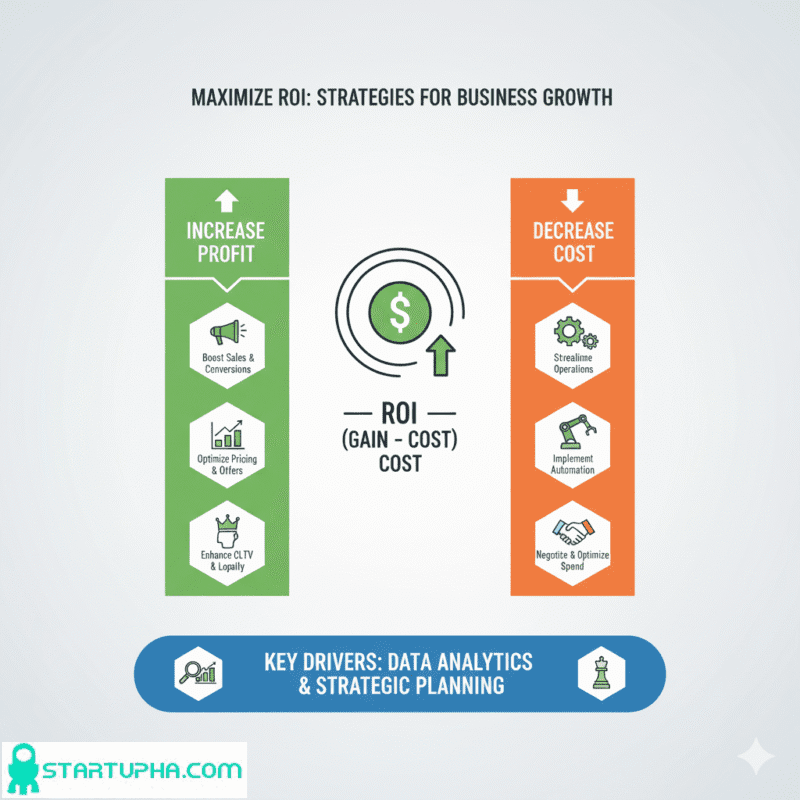 بالا بردن بازگشت سرمایه (ROI)